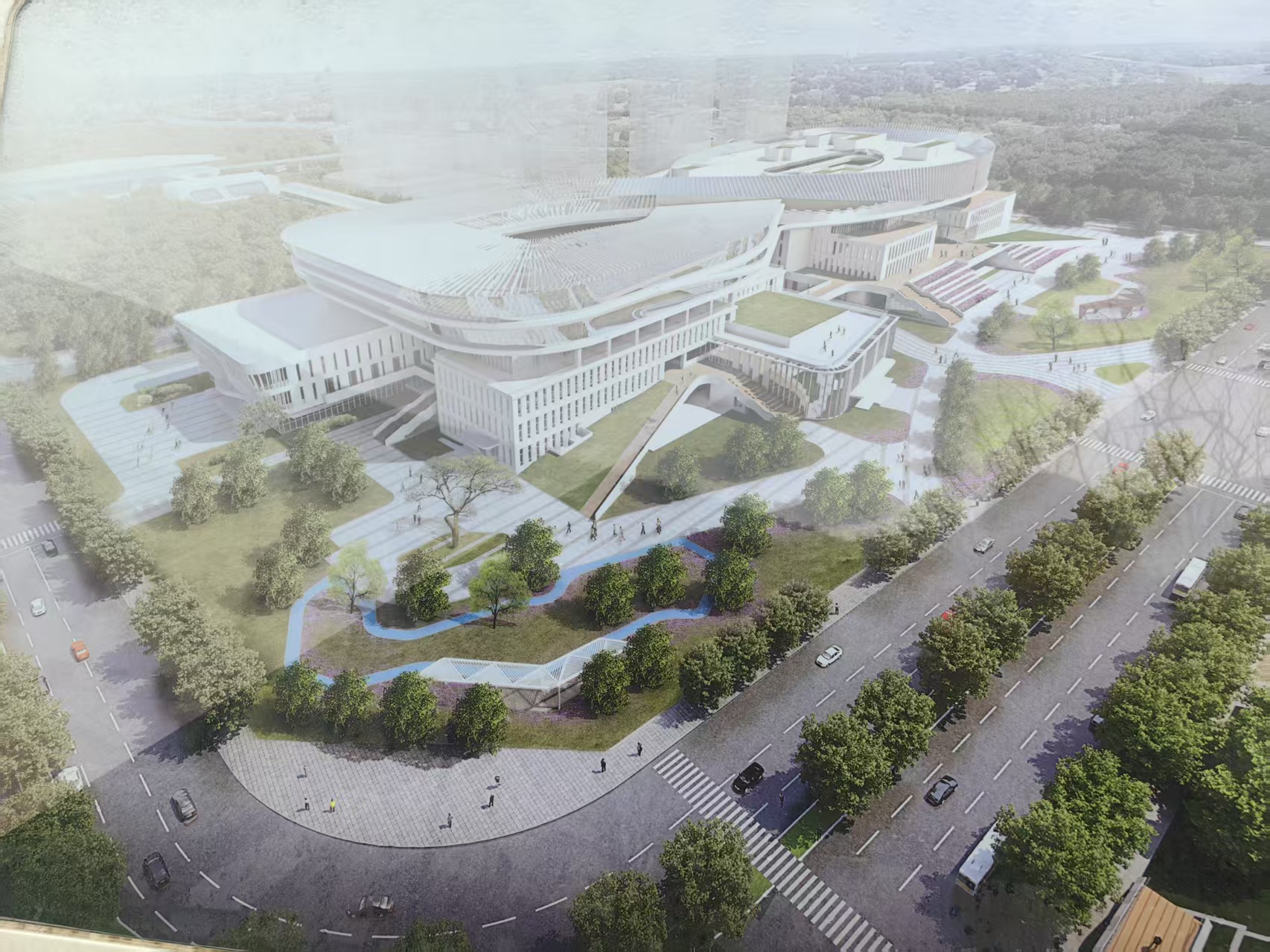 福建長樂三館三中心項(xiàng)目—舞臺(tái)機(jī)械及幕布安裝調(diào)試完成。